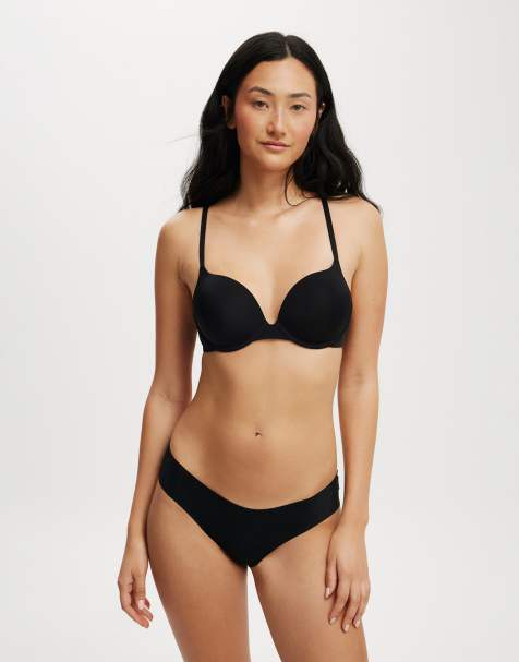 Cotton:On Ultimate comfort push up2 t-shirt bra in black - view 1