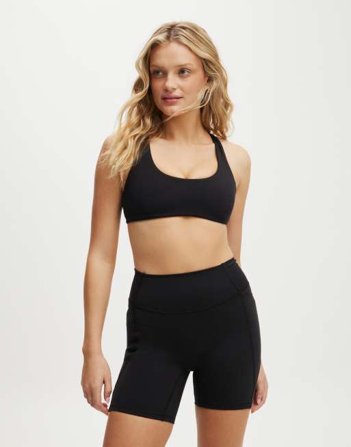 Cotton:On Ultra soft side pocket  short in black