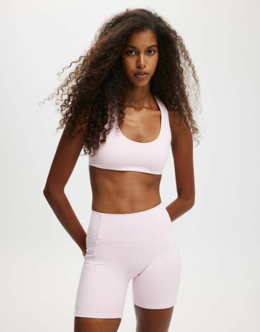 Cotton:On Ultra soft side pocket  short in pink