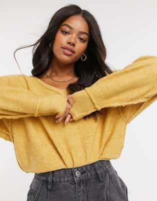 cotton on yellow jumper