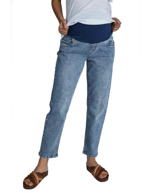 Cotton:On - Zwangerschapskleding - Mom jeans met stretch in blauw