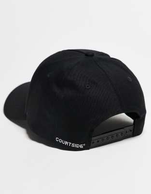 Courtside Logo Detail Snapback Cap