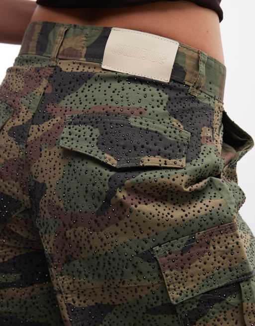 Courtside - Short cargo baggy à ornements - Camouflage, 4 de 5