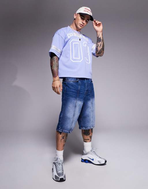 Courtside - Sporttop met contrasterend streepdetail in blauw, 2 van 4