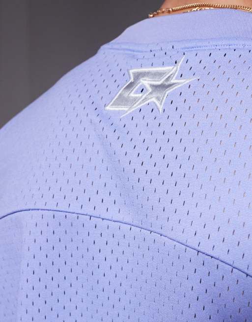 Courtside - Sporttop met contrasterend streepdetail in blauw, 4 van 4