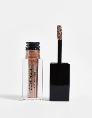 Covergirl Exhibitionist Liquid Glitter Shadow In At First Blushred