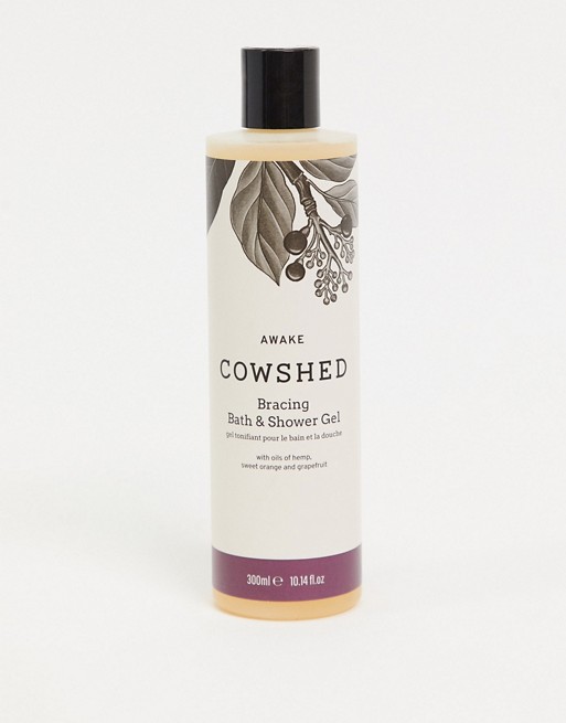 Cowshed awake bath & shower gel 300ml