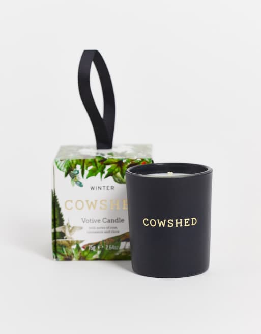 Cowshed Winter Candle Decoration