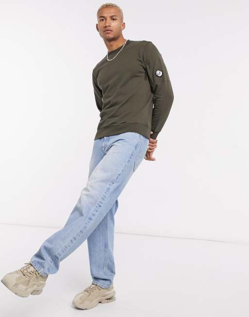 Cp company 2024 khaki sweatshirt