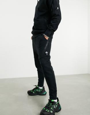 black cp joggers
