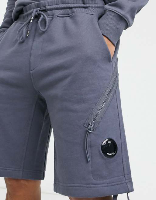 CP COMPANY Brushed Fleece Shorts