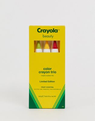 Crayola Colour Crayon Trio - Fruit Cocktail - ASOS Price Checker