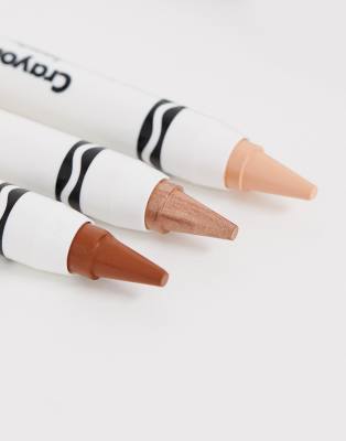 Crayola  Colour Crayon Trio Sahara Desert  Sminkkritor för ansiktet-Flerfärgad Flerfärgad