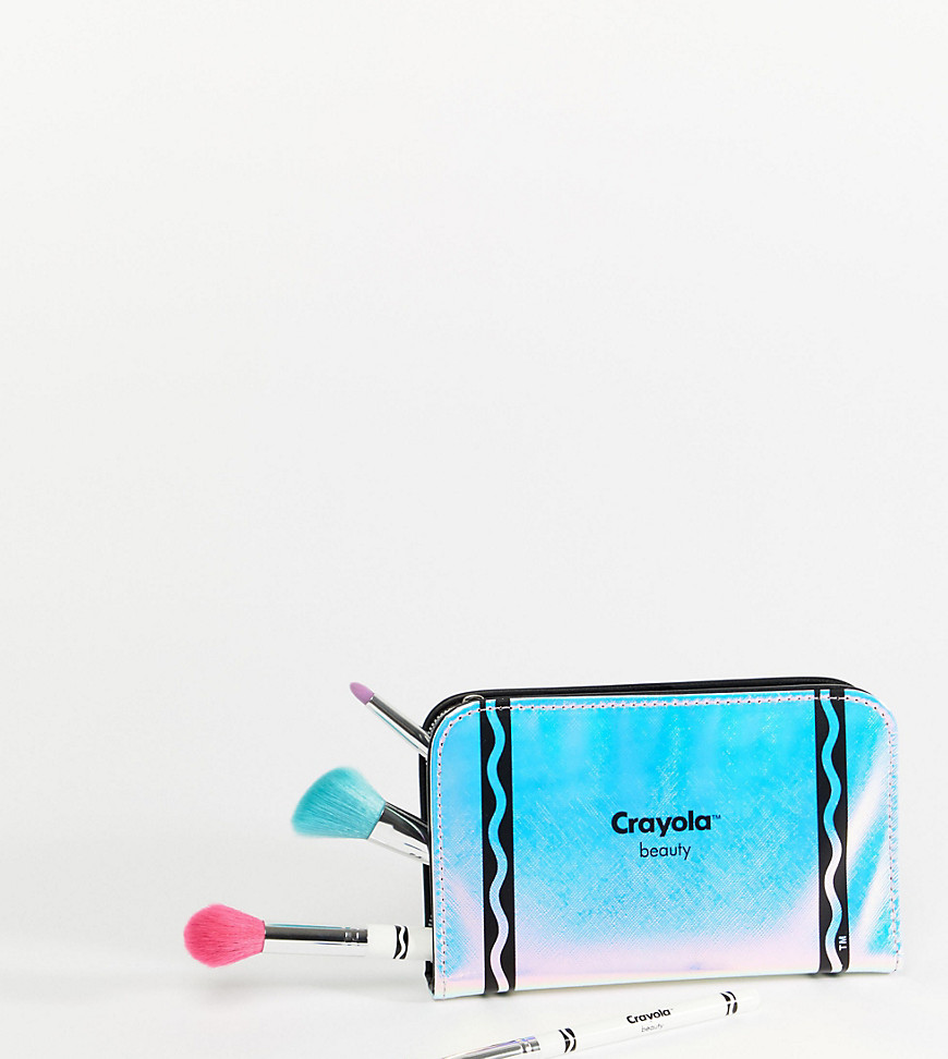 Crayola Makeup Brush and Pencil Case Set-Multi
