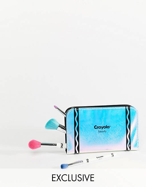 Crayola Makeup Brush and Pencil Case Set