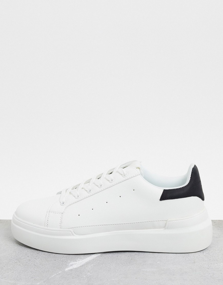 Creative Recreation - Sneakers con suola chunky bianche e nere-Bianco