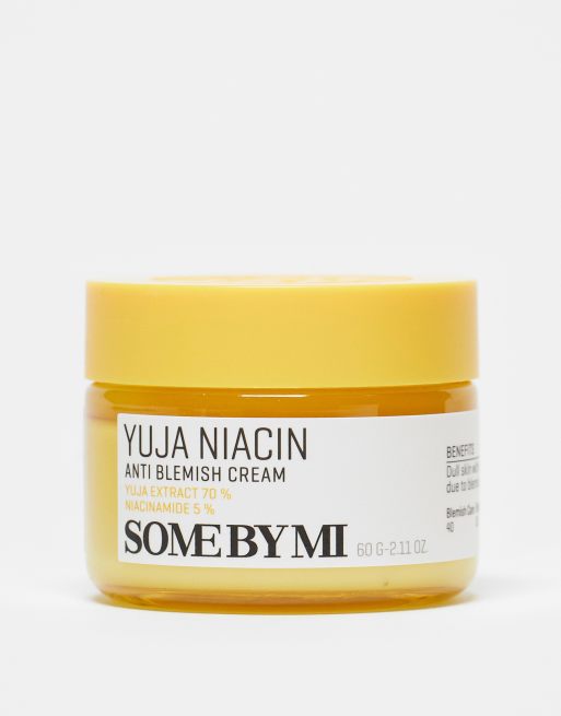 Crema antimperfecciones con niacinamida Yuja Niacin Anti Blemish Cream de 60 g de Some By Mi