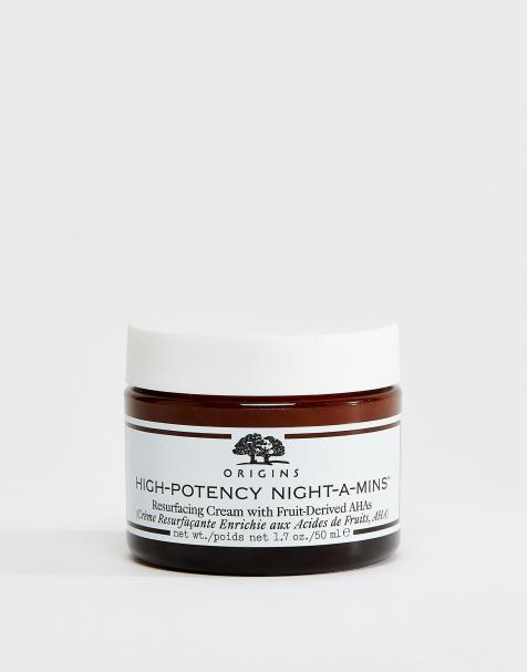 Crema de alta potencia con derivados de fruta AHAs Night-a-Mins Resufacing de {(#50)} ml de Origins - view 1
