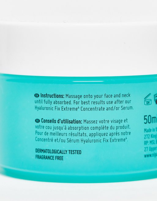 Crema en gel híbrida al 2% de ácido hialurónico Fix Extreme4 de 50 ml de Nip+Fab, 3 de 4