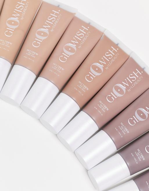 Crema hidratante con color GloWish Multidew de Huda Beauty, 5 de 5