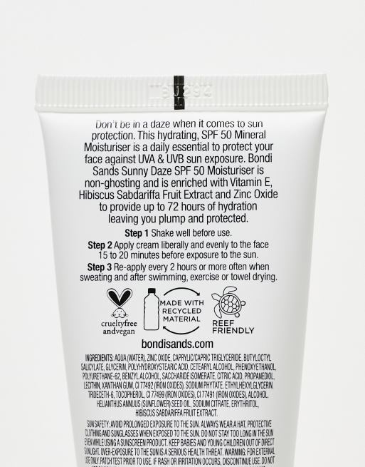 Crema hidratante con FPS 50 Sunny Daze de 50 g de Bondi Sands, 2 de 4