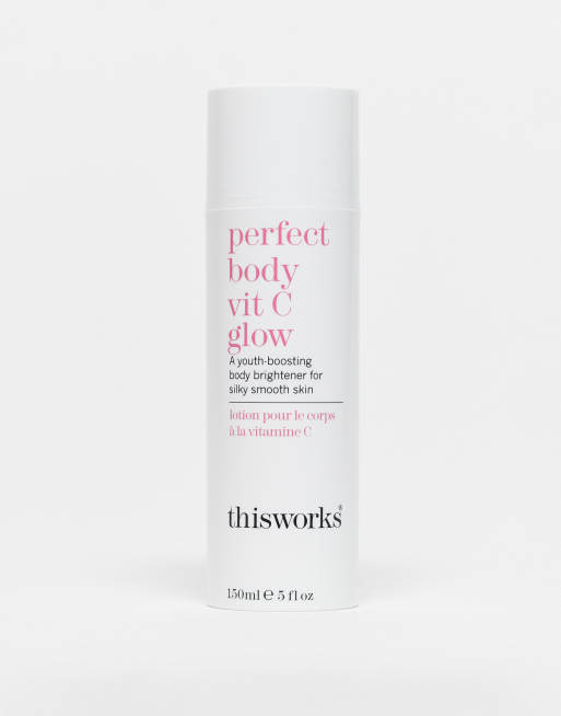 Crema hidratante corporal iluminadora con vitamina C Perfect Body Vit C Glow de 150 ml de This Works, 3 de 4