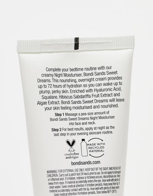 Crema hidratante de noche Sweet Dreams de 50 ml de Bondi Sands, 2 de 4