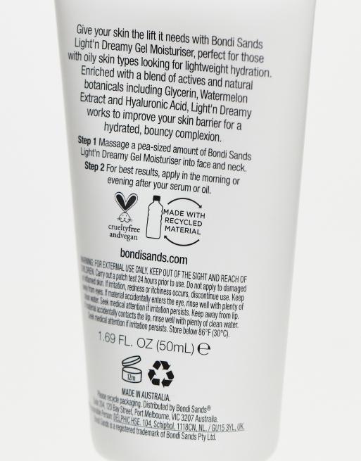 Crema hidratante en gel Light'n Dreamy de 50 ml de Bondi Sands, 4 de 4