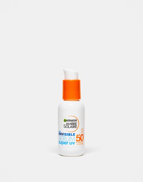 Crema hidratante facial con FPS 50+ Invisible Serum Super UV de 30 ml de Garnier Ambre Solaire - view 1