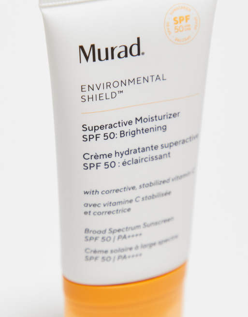 Crema hidratante iluminadora con FPS 50 Superactive de Murad , 4 de 4