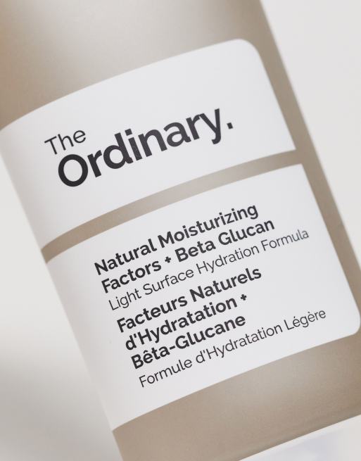 Crema hidratante Natural Moisturising Factors + Beta Glucan de 100 ml de The Ordinary, 3 de 4