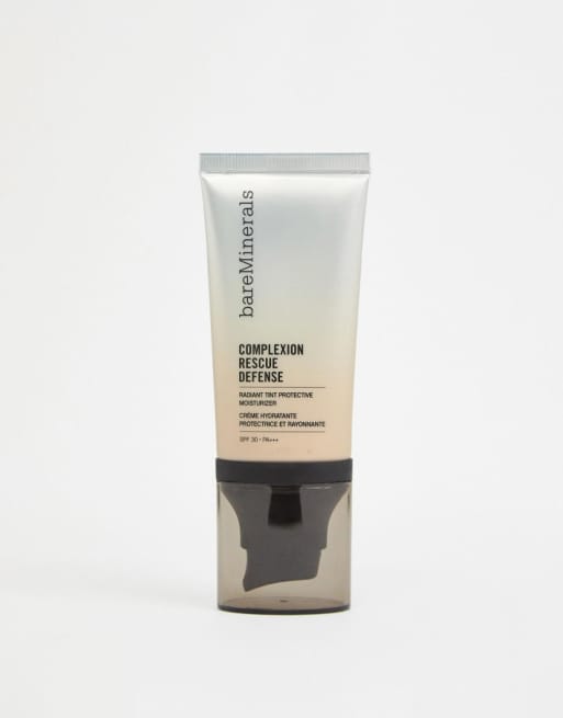 Crema hidratante protectora con color FPS30 Complexion Rescue Defense Radiant de bareMinerals