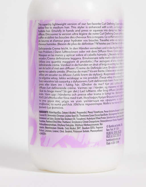 Crema ligera para definir rizos Bb. de 250 ml de Bumble and Bumble, 3 de 4