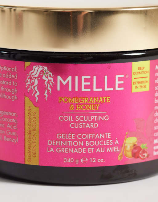 Crema moldeadora de rizos con granada y miel de 34 ml de Mielle, 3 de 4