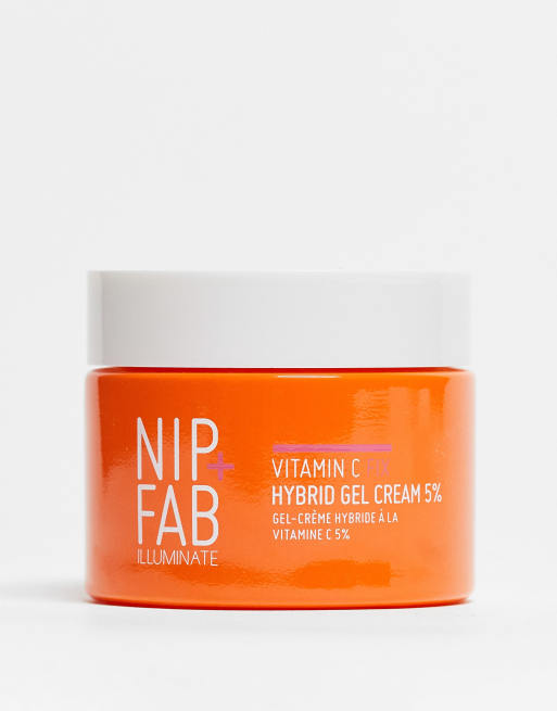 Crema para contorno de ojos en gel híbrida con Vitamina C al 5% Vitamin C Fix de 50 ml de Nip+Fab