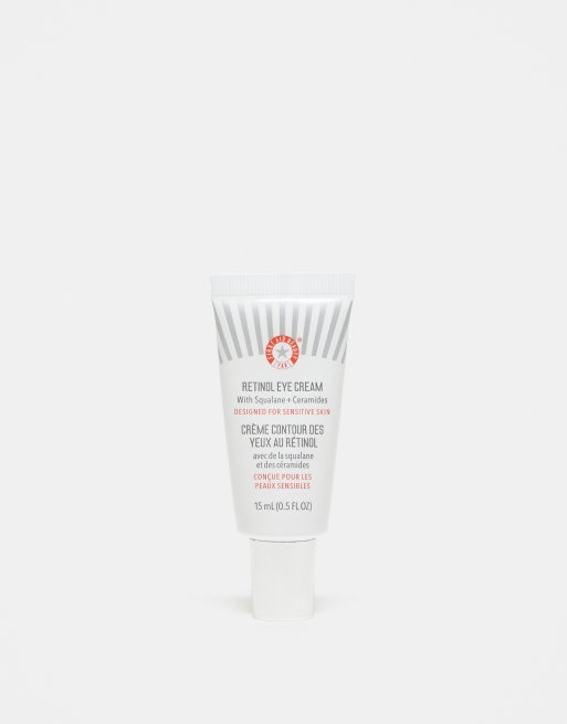 Crema para contorno de ojos hidratante con escualano y ceramidas Retinol de 15 ml de First Aid Beauty