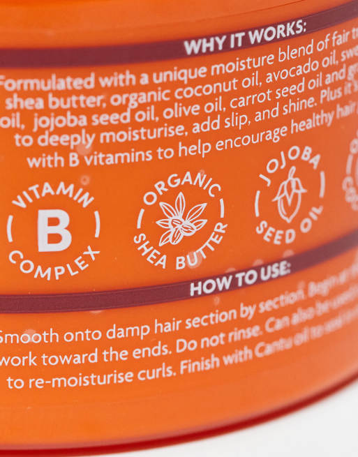 Crema para rizos Shea Butter Coconut 340g de Cantu, 2 de 4