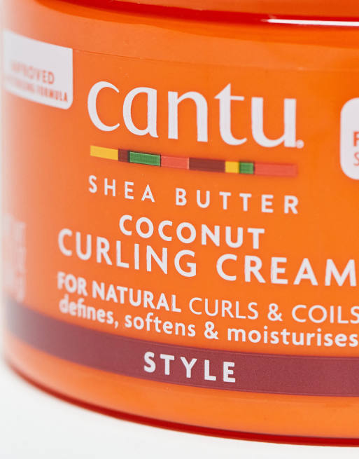 Crema para rizos Shea Butter Coconut 340g de Cantu, 3 de 4