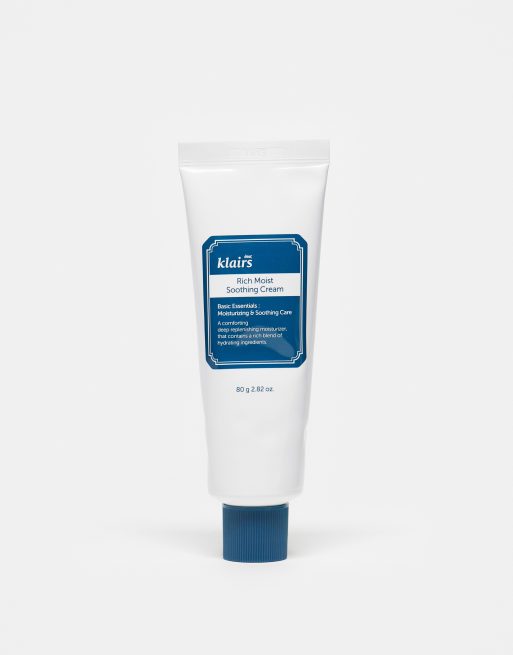 Crema ultrahidratante y calmante Rich Moist Soothing Cream de 80 g de Dear, Klairs