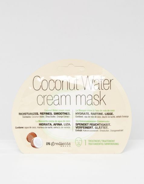 Creme-Maske mit Kokosnusswasser