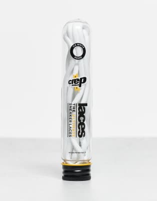 Crep Protect Round Laces (1 Pair) In White