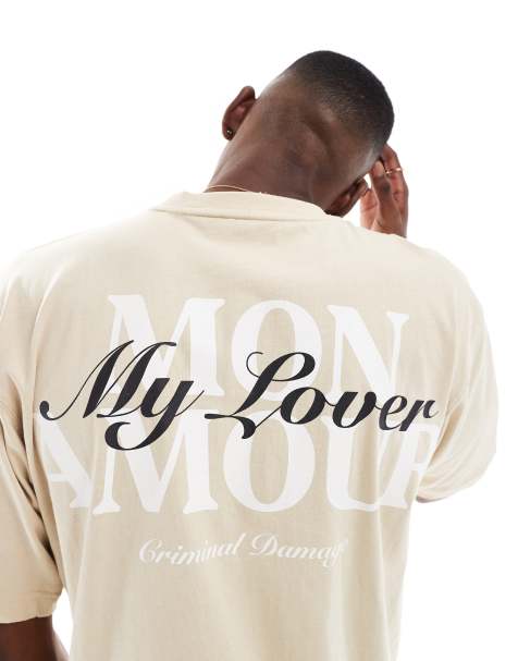 Criminal Damage Amour t-shirt stone in stone