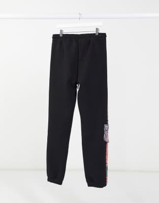 black bandana sweatpants