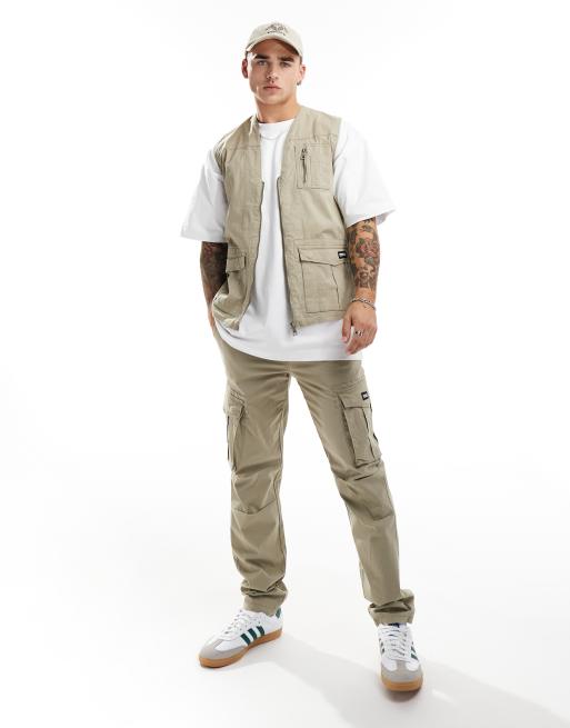 Pants Mens Cargo Vest Cargo Pants Tactical Vest Fashion Men