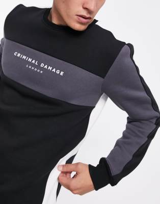 criminal damage sweatshirt