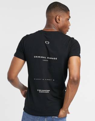 criminal damage london t shirt