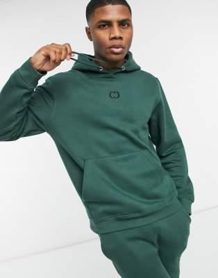 criminal damage khaki asos essentials hoodie eco