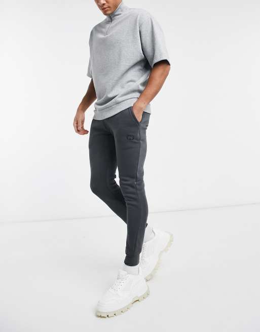 Criminal Damage essentials sweat co-ord in grey, 3 of 3
