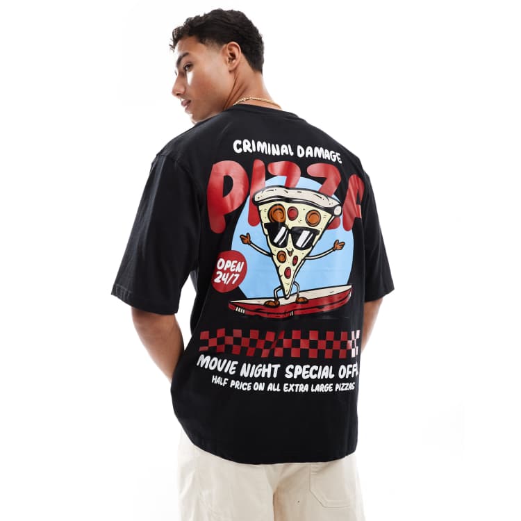 【CRIMINAL DAMAGE】ダメージピザTシャツ CRIMINAL DAMAGE | DAMAGE PIZZA T-SHIRT – Criminal Damage Store