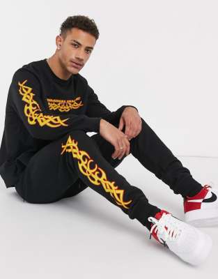 criminal damage utility nylon jogger